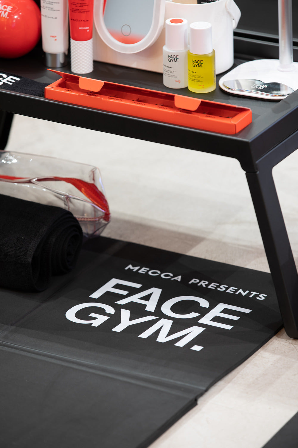 Mecca x Face Gym Event featuring foldUP Movement Mat's